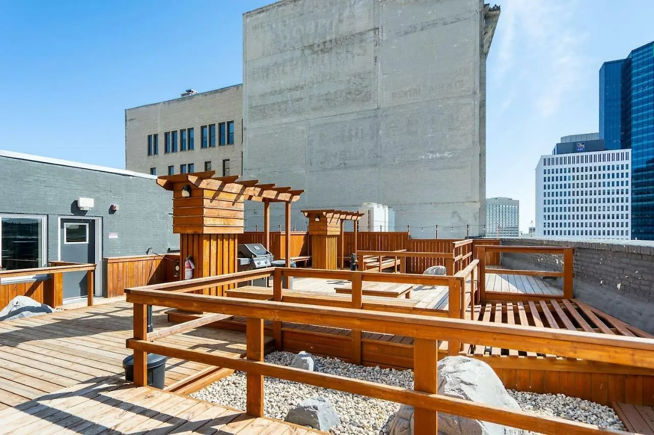 Premium Downtown Loft - W/Rooftop Patio, Gym & More Hotel Winnipeg 0*,